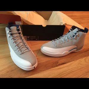Jordan Retro 12 Size 12.5 Wolf Grey/White
